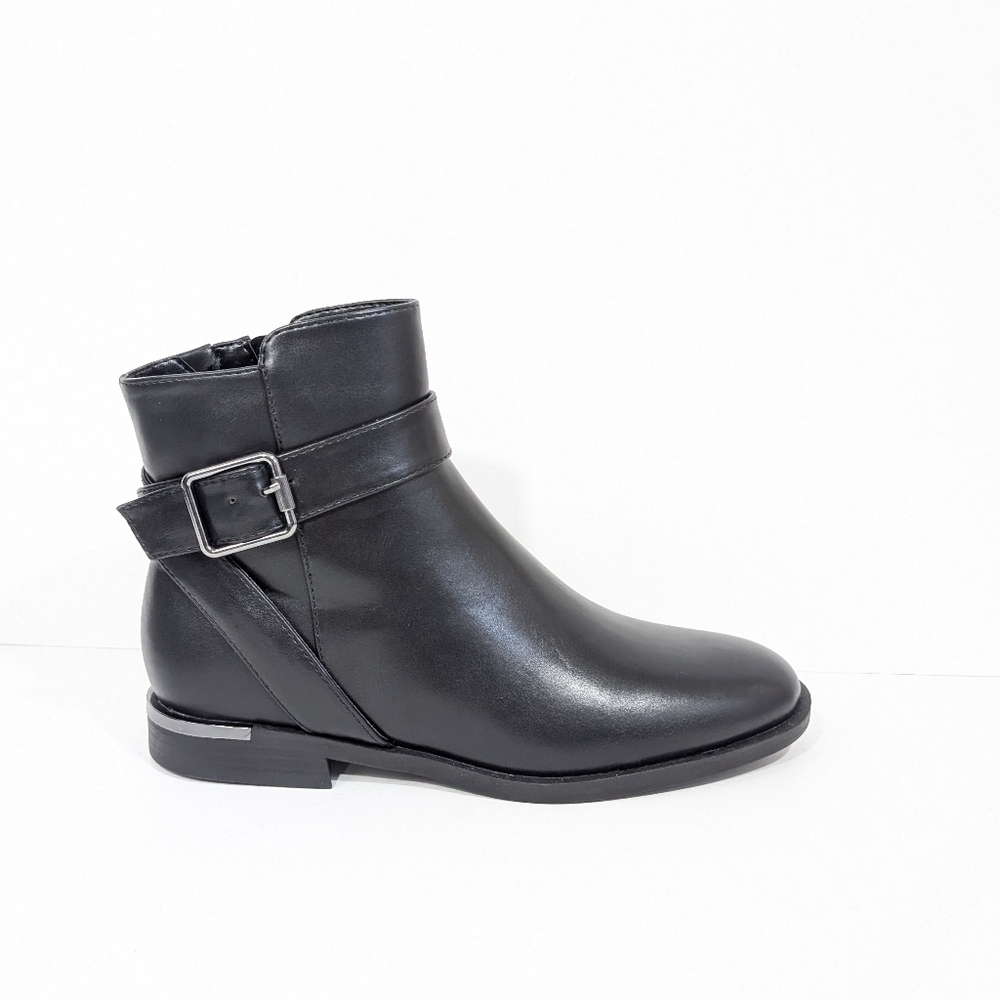 Nine West Faux Leather Ankle Boots sz 6.5 NEW Women Booties Akimy